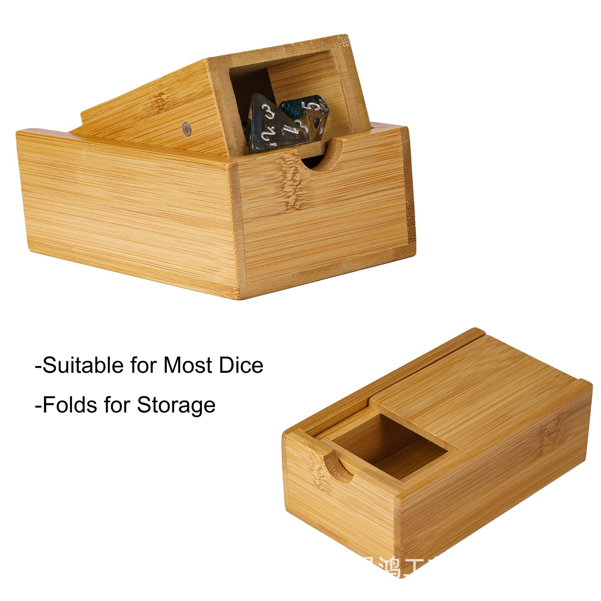 Foldable Wooden Dice Tower Dic - огляд і ціна Dice Tower Wooden