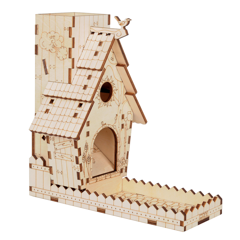CZYY Bird Feeder Dice Tower wi - огляд і ціна Dice Tower Wooden