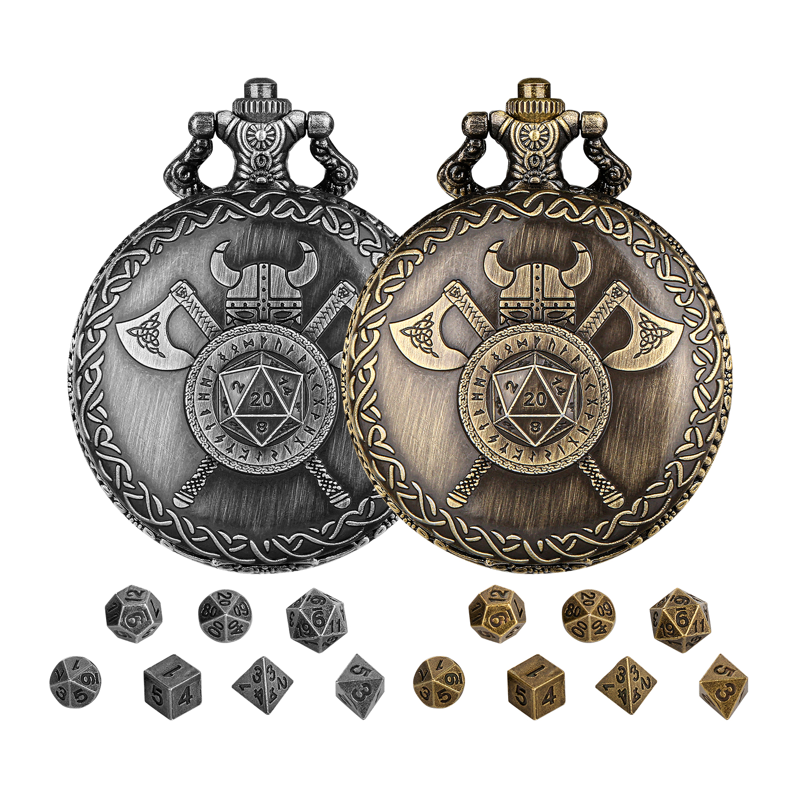 YISUYA Double Axe Pocket Watch - огляд і ціна Board Game Roleplay