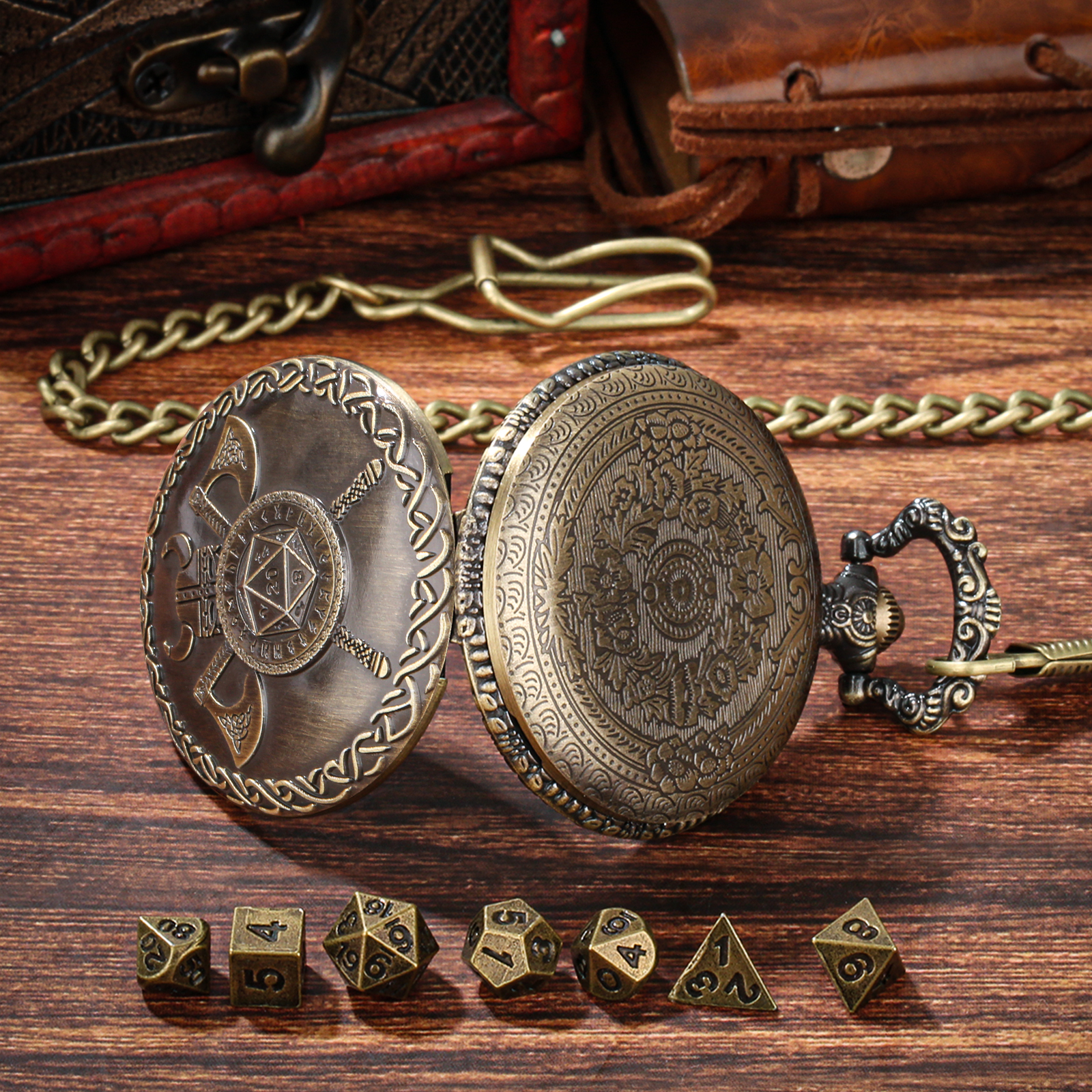 YISUYA Double Axe Pocket Watch - огляд і ціна Board Game Roleplay