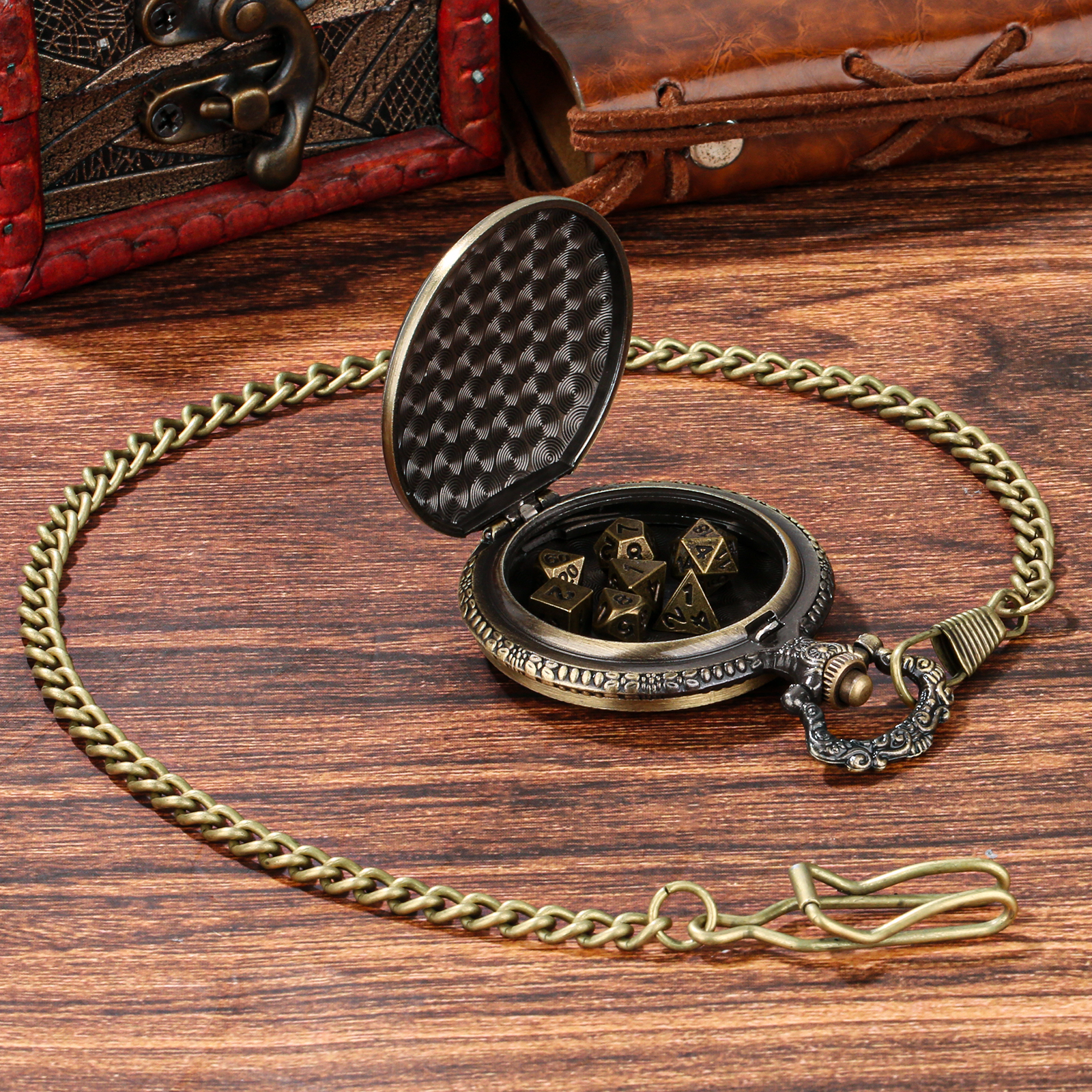 YISUYA Double Axe Pocket Watch - огляд і ціна Board Game Roleplay