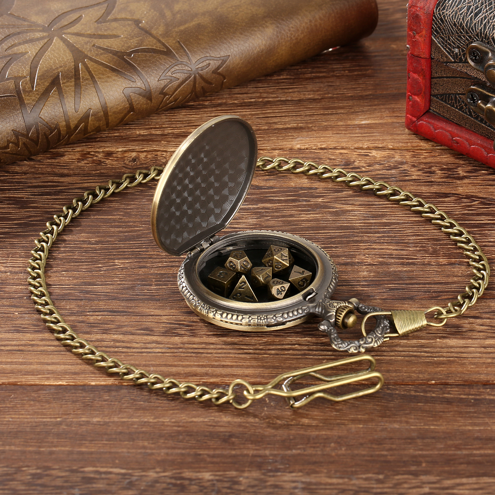 YISUYA Wizard Pocket Watch Cas - огляд і ціна Board Game Roleplay
