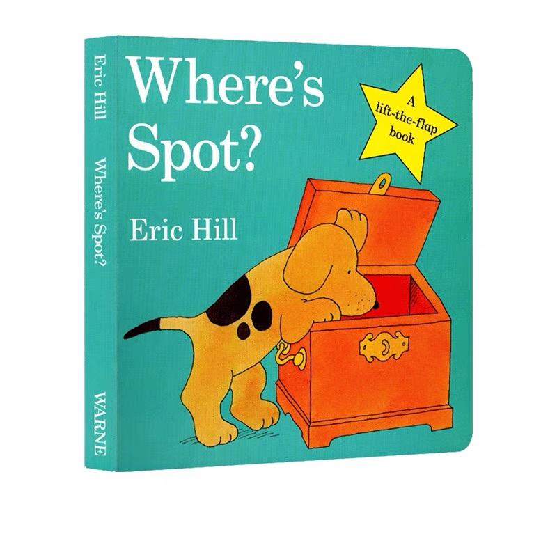 Where's Spot? Lift-the-Flap Ca - огляд і ціна Board Game Book