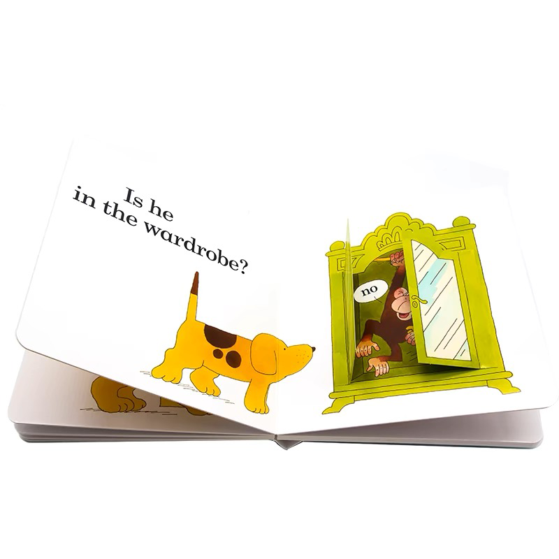 Where's Spot? Lift-the-Flap Ca - огляд і ціна Board Game Book