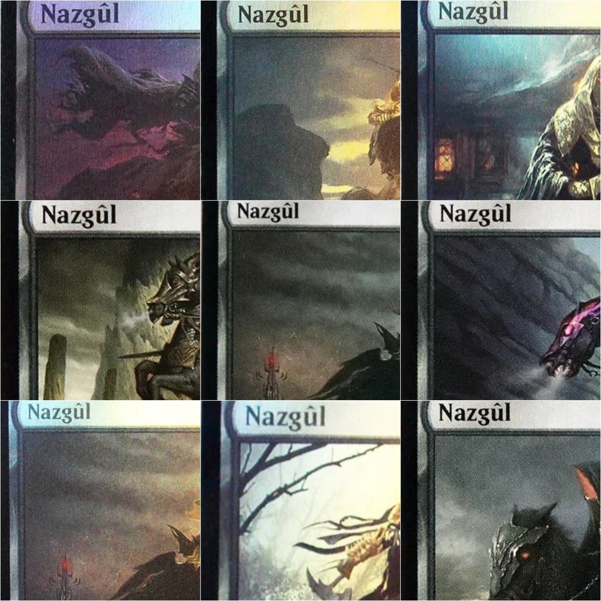 Foil/Holo Nazgûl sets TCG Magi - огляд і ціна Board Game Master