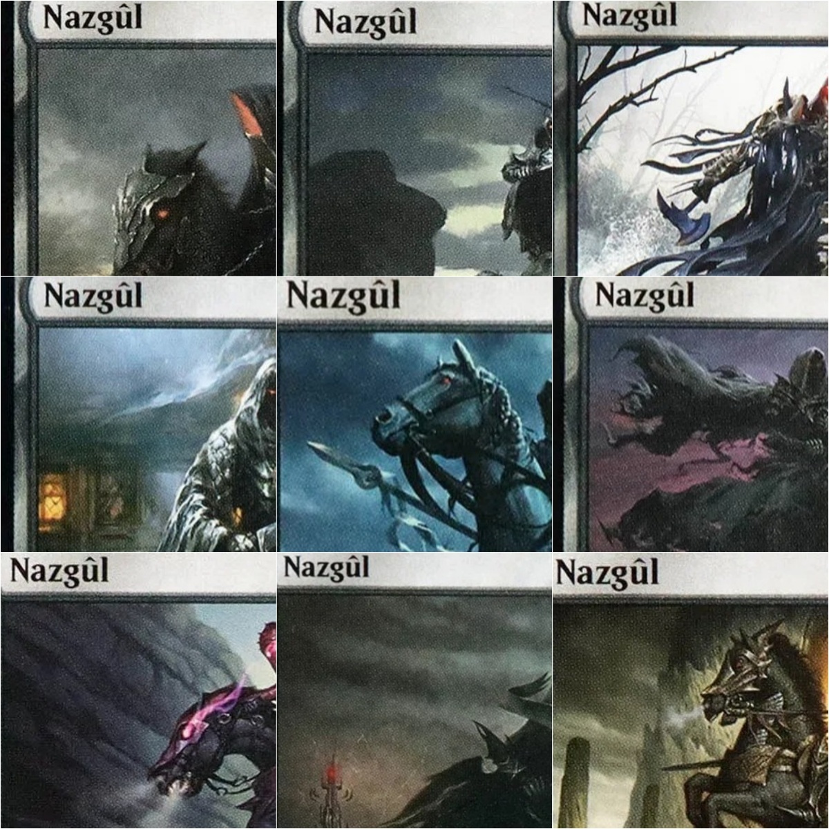 Foil/Holo Nazgûl sets TCG Magi - огляд і ціна Board Game Master