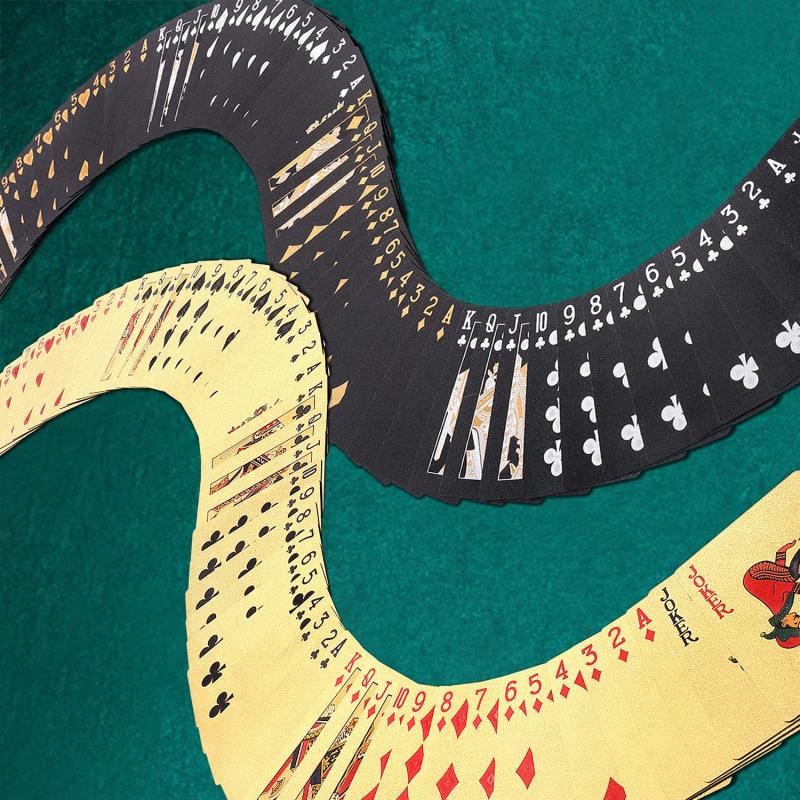 New 24K Gold Playing Cards Pla - огляд і ціна Board Game Book
