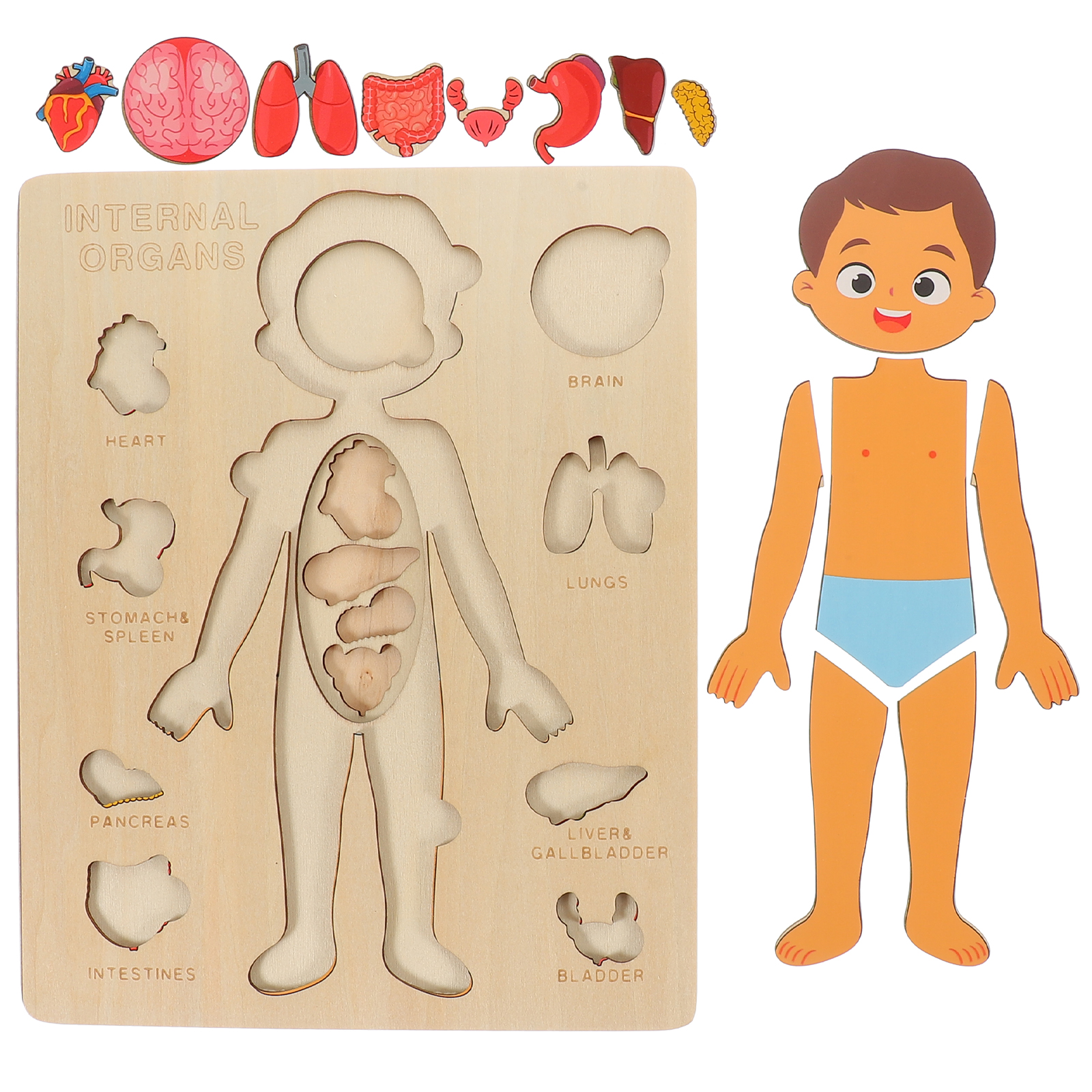 Montessori Puzzles Busy Board  - огляд і ціна Board Game Book