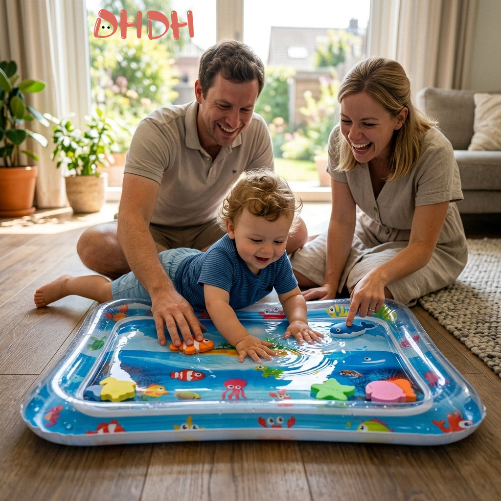 Baby Inflatable Water Play Mat - огляд і ціна Play Mat Neoprene