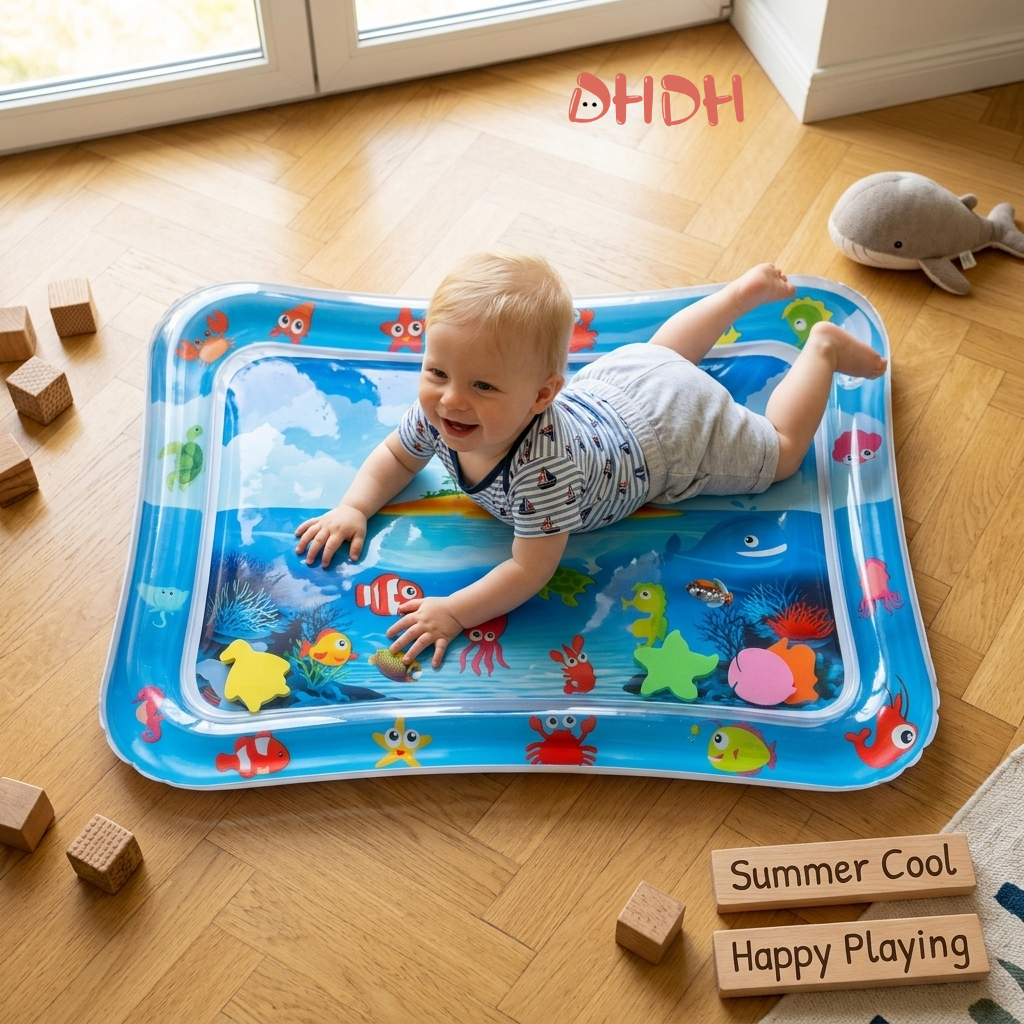 Baby Inflatable Water Play Mat - огляд і ціна Play Mat Neoprene
