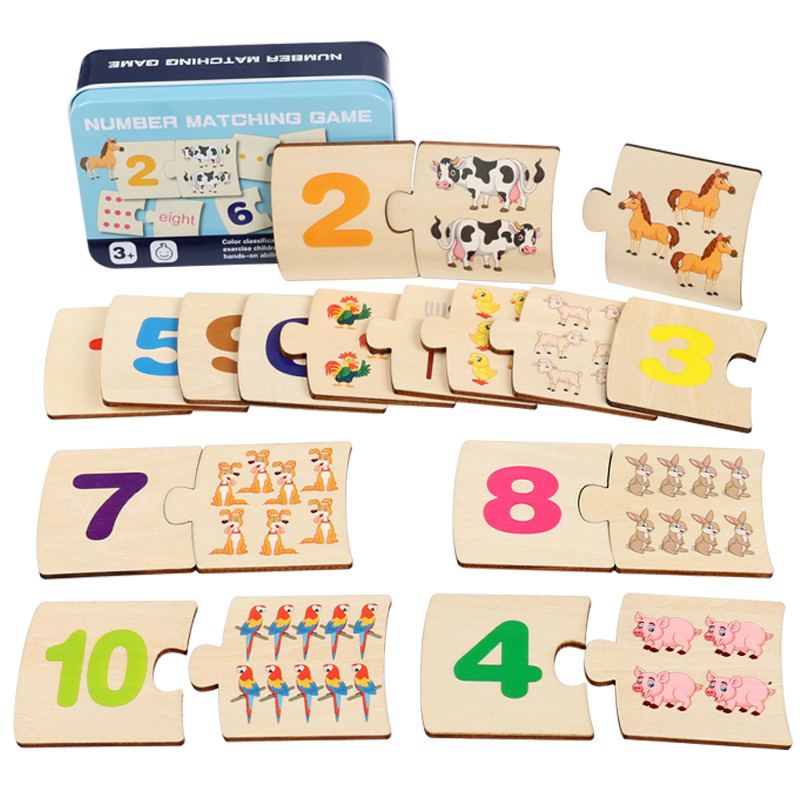 Children Iron Box Number Enlig - огляд і ціна Board Game For 6 Years Old