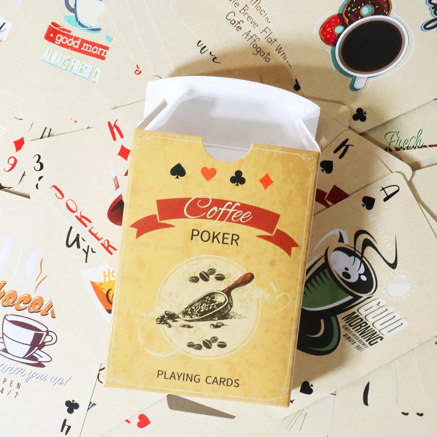 Coffee Paper Playing Cards Vin - огляд і ціна Board Game Book