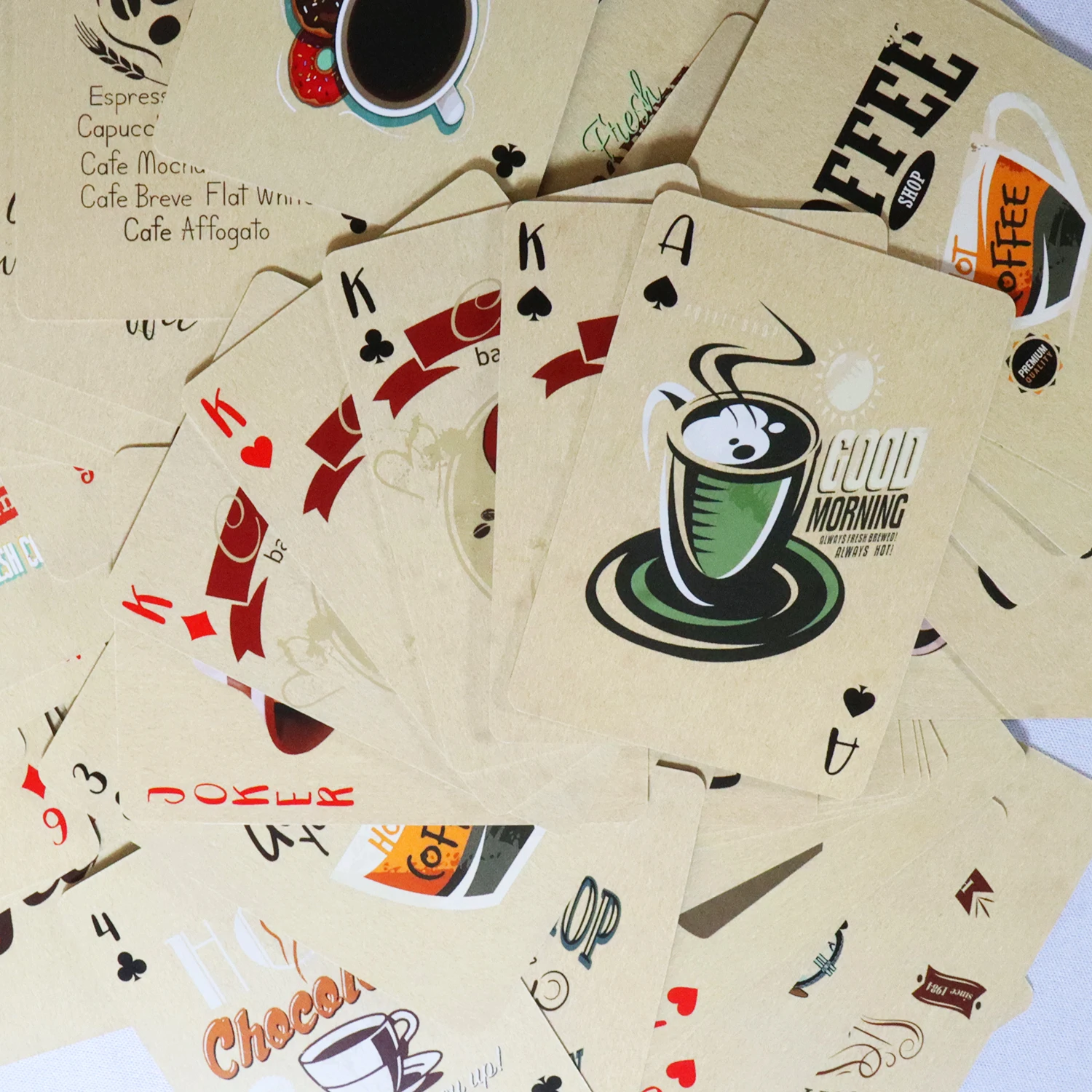 Coffee Paper Playing Cards Vin - огляд і ціна Board Game Book