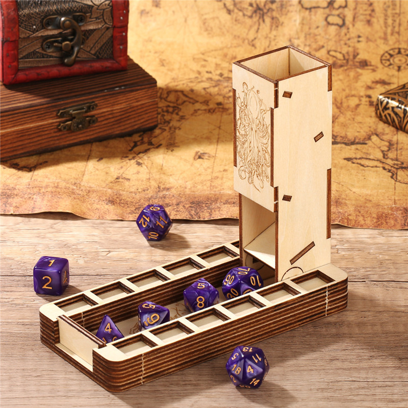 Fantasy Wooden Magic Hand Desi - огляд і ціна Dice Tower Wooden