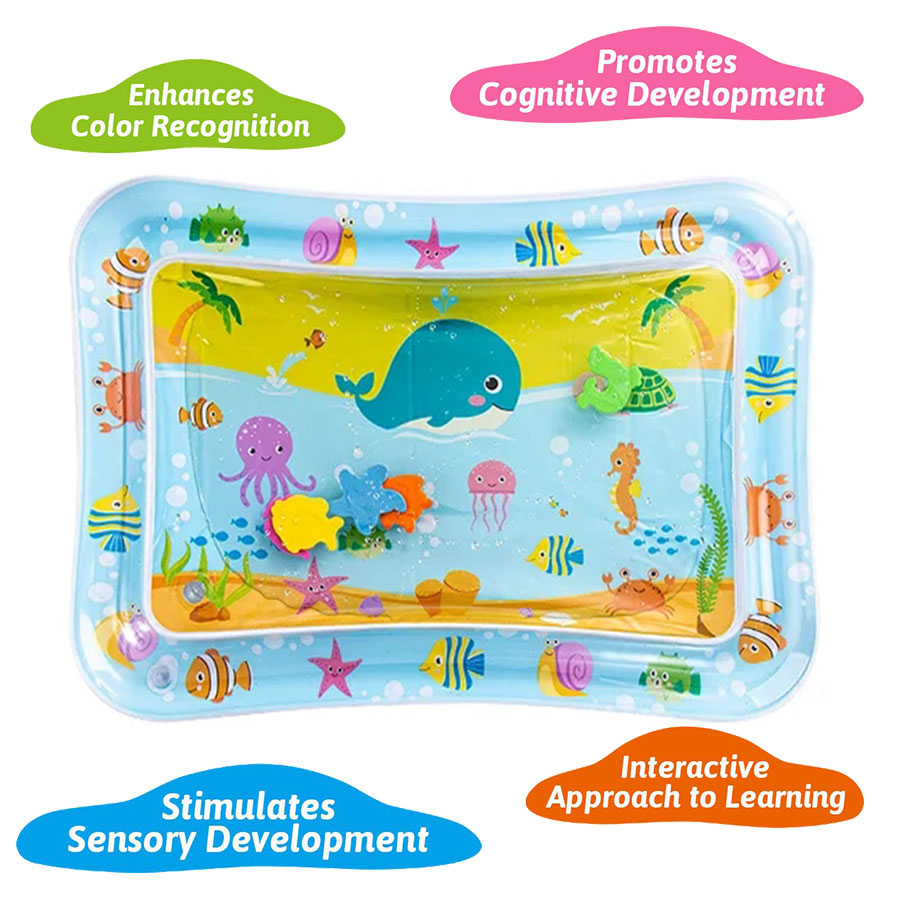 Baby Water Play Mat Inflatable - огляд і ціна Play Mat Neoprene