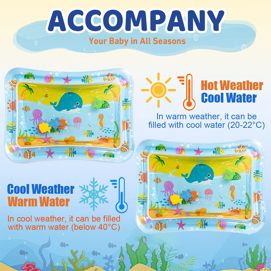 Baby Water Play Mat Inflatable - огляд і ціна Play Mat Neoprene
