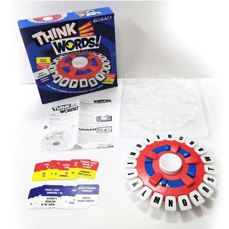 Think Word English Spanish Boa - огляд і ціна Board Game Word