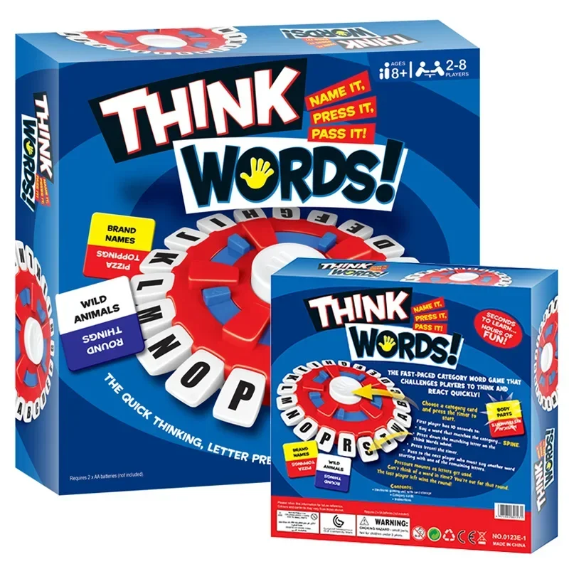 Think Word English Spanish Boa - огляд і ціна Board Game Word