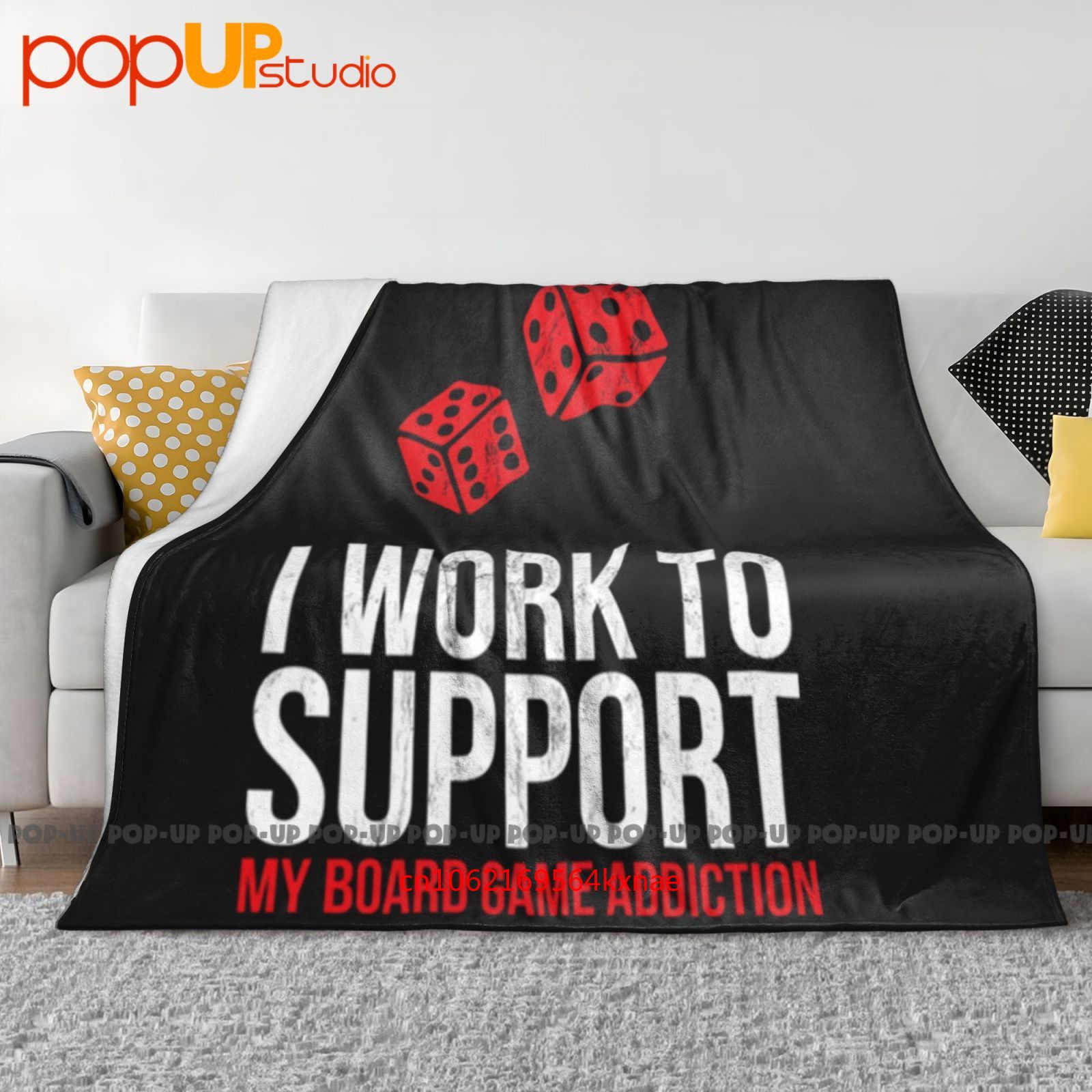 I Only Work To Support My Boar - огляд і ціна Board Game Quilt