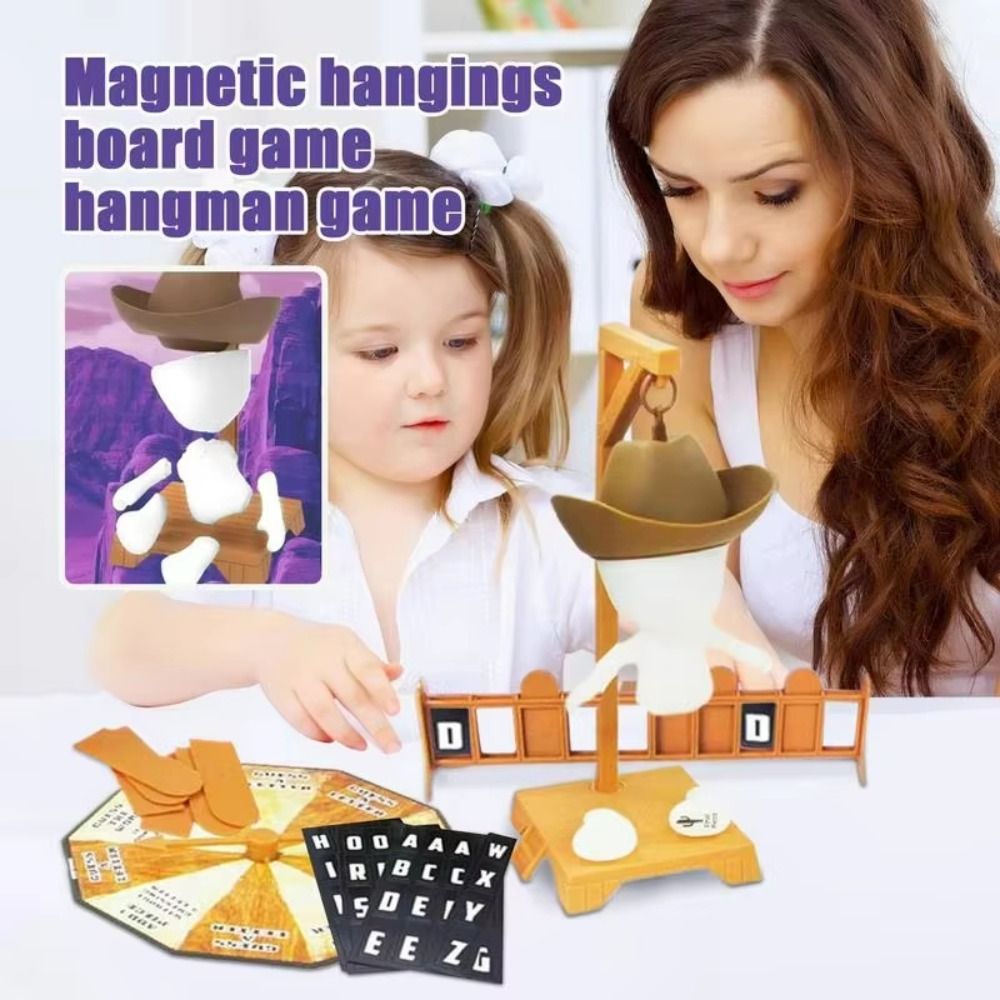 Multiplayer Magnetic Hangman B - огляд і ціна Board Game Word