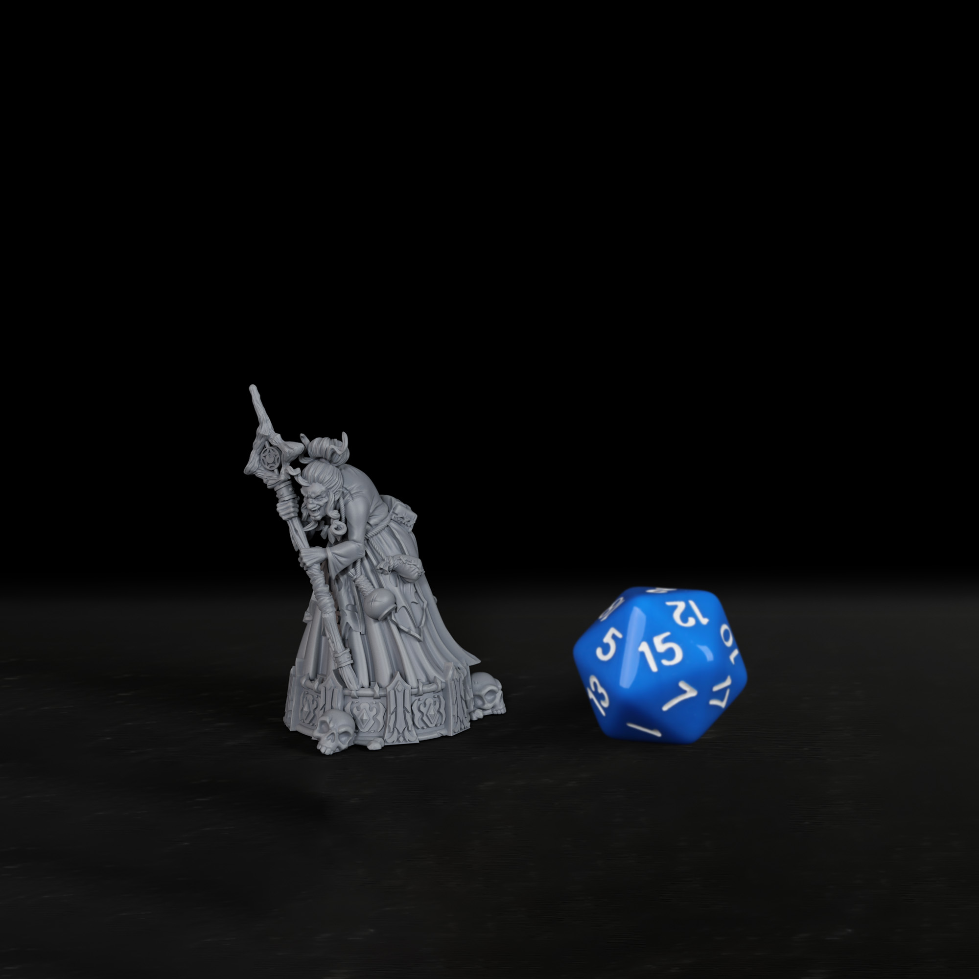 RPG Witch Miniature - Paintabl - огляд і ціна Board Game Monster