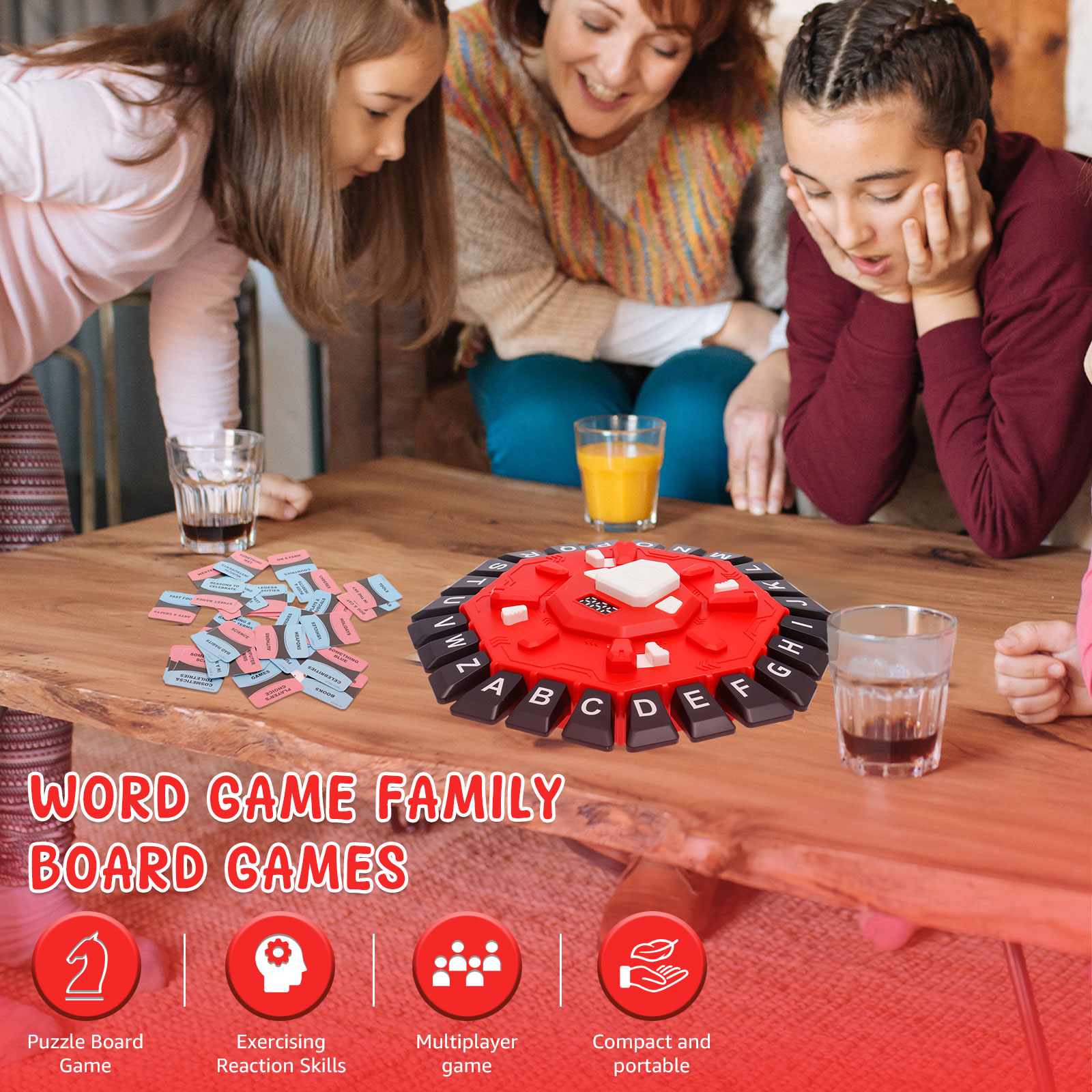 Word Game Family Board Game wi - огляд і ціна Board Game Word