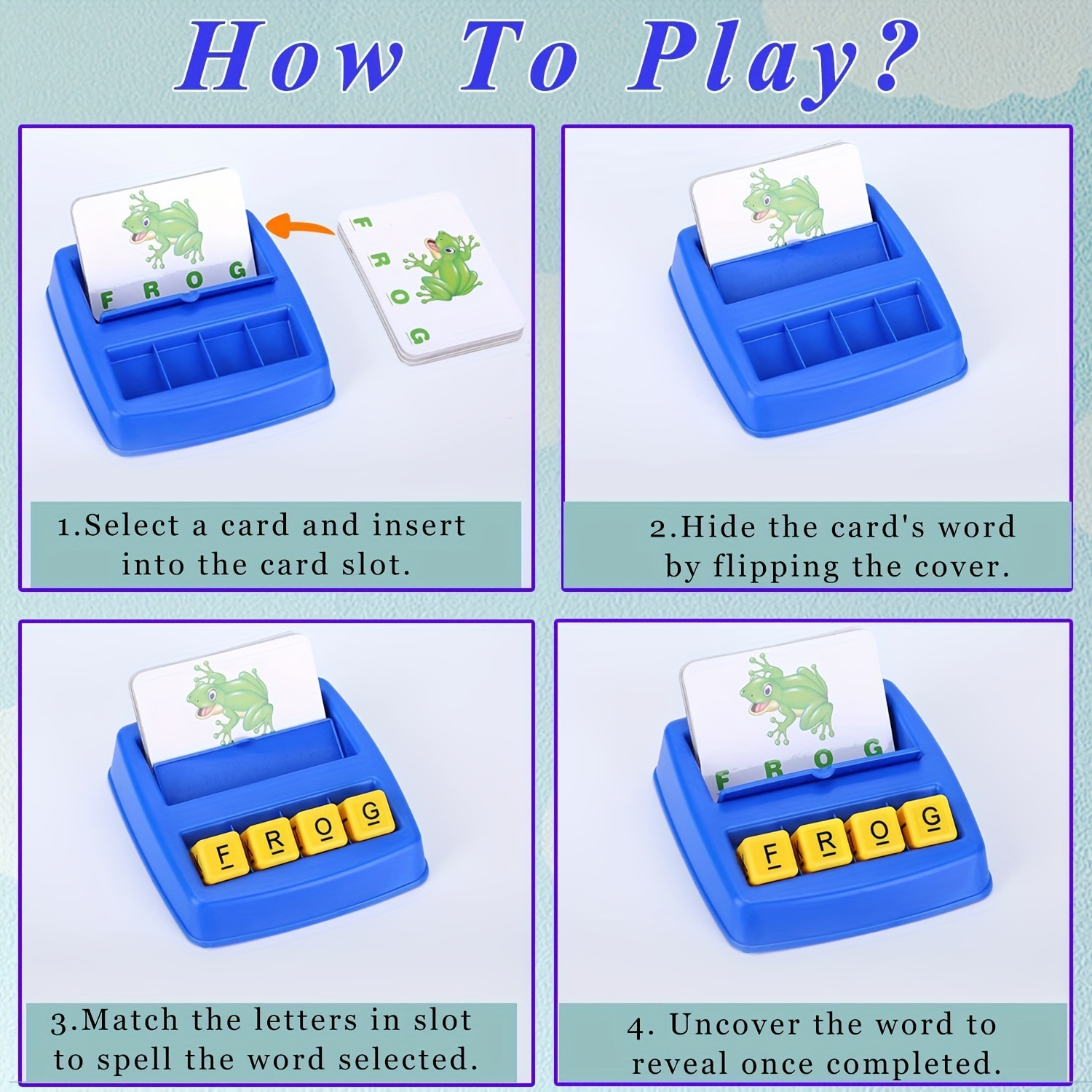 Children's English Word Matchi - огляд і ціна Board Game Word