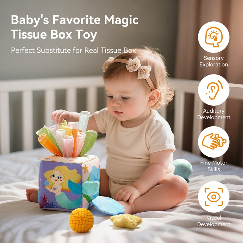 Baby Montessori Toy cotton Mag - огляд і ціна Board Game Book