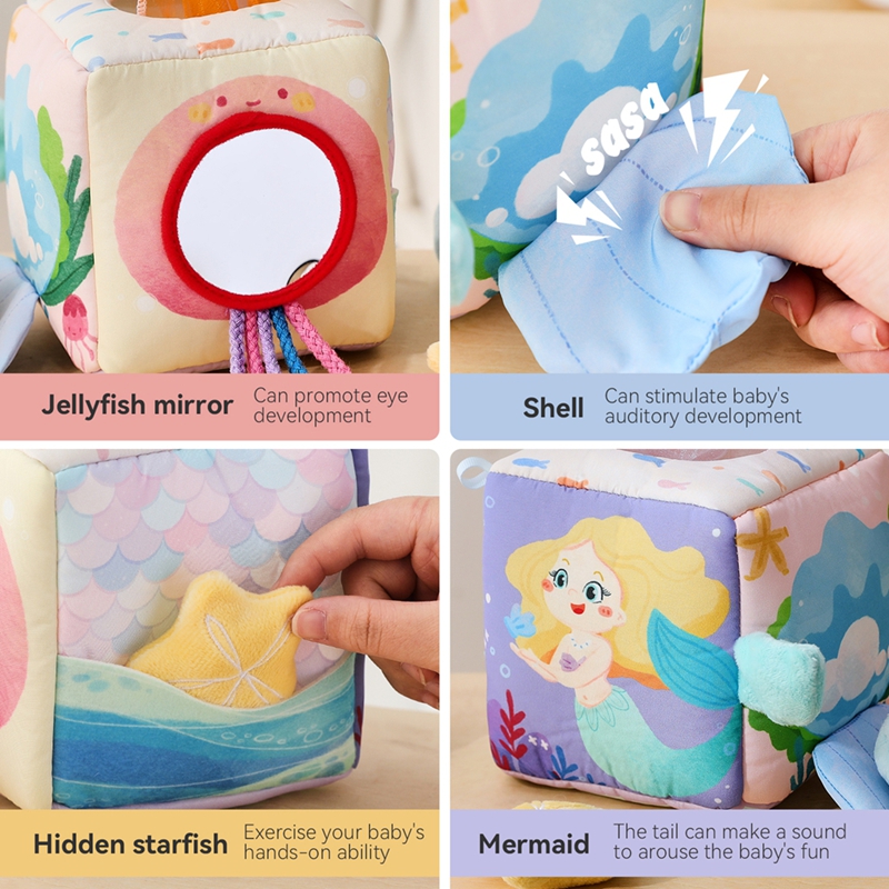 Baby Montessori Toy cotton Mag - огляд і ціна Board Game Book