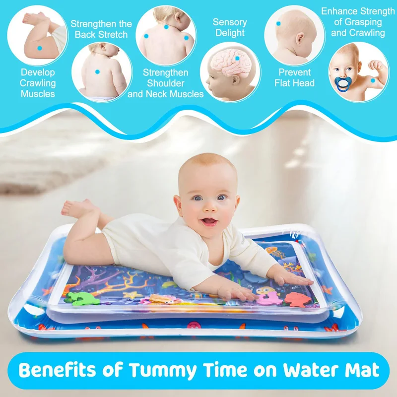 Baby Water Play Mat Inflatable - огляд і ціна Play Mat Neoprene