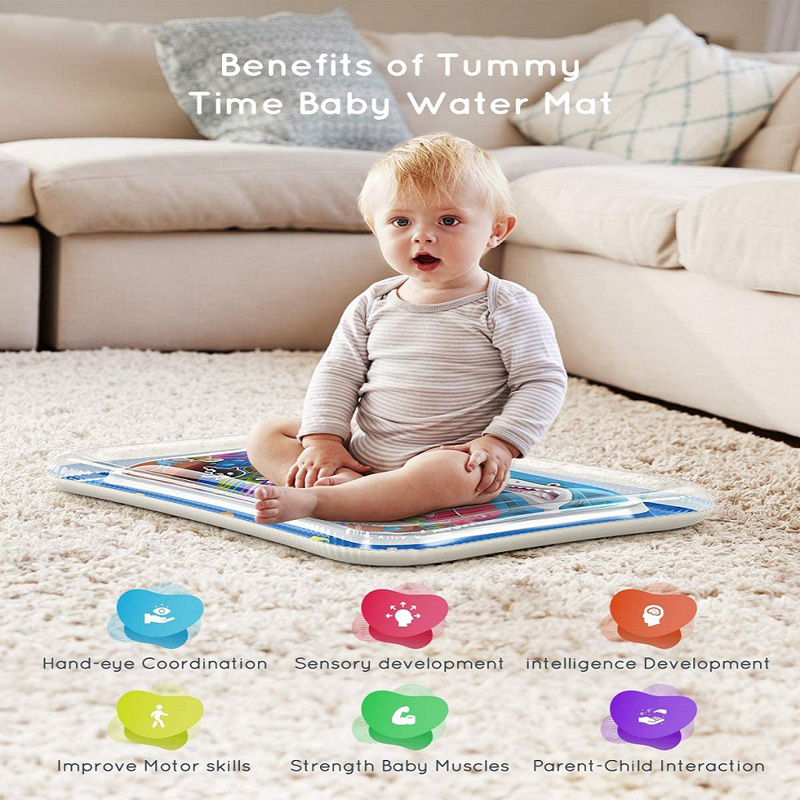 Inflatable Tummy Time Baby Pla - огляд і ціна Play Mat Neoprene