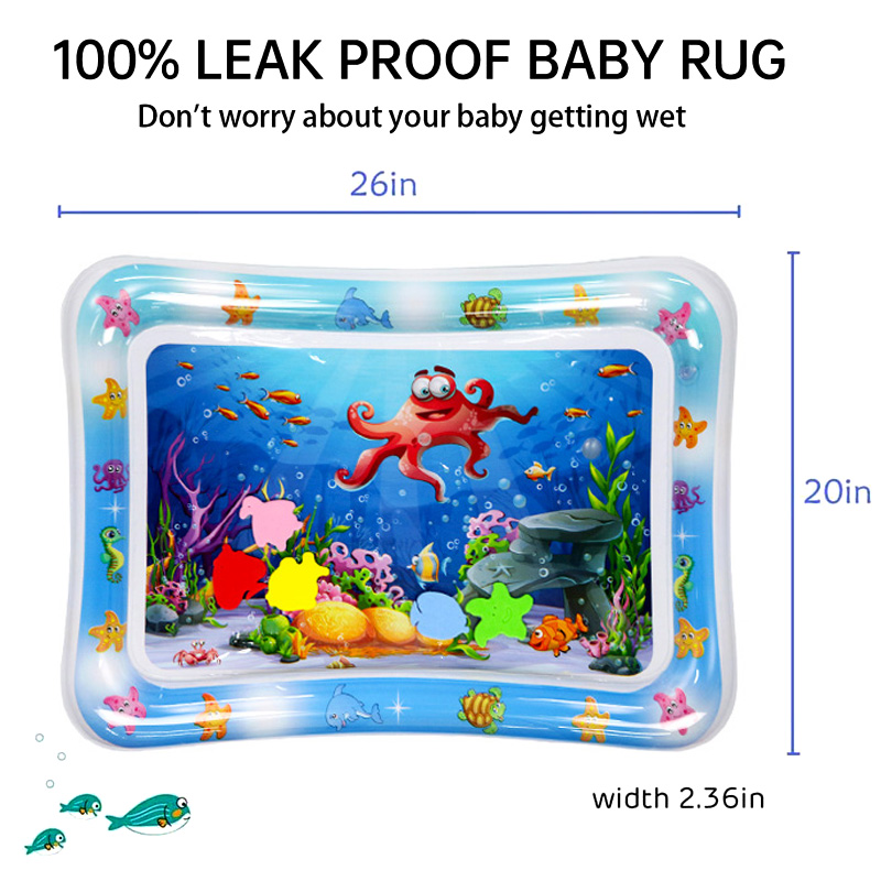 Inflatable Tummy Time Baby Pla - огляд і ціна Play Mat Neoprene