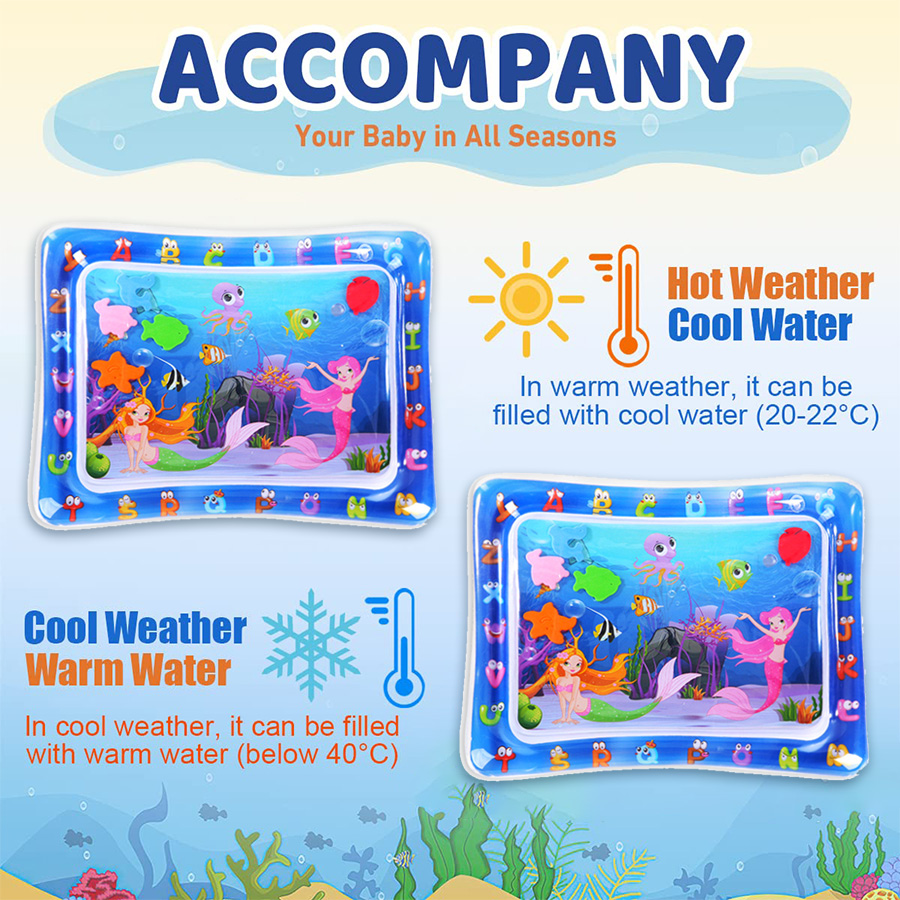 Baby Water Play Mat Inflatable - огляд і ціна Play Mat Neoprene