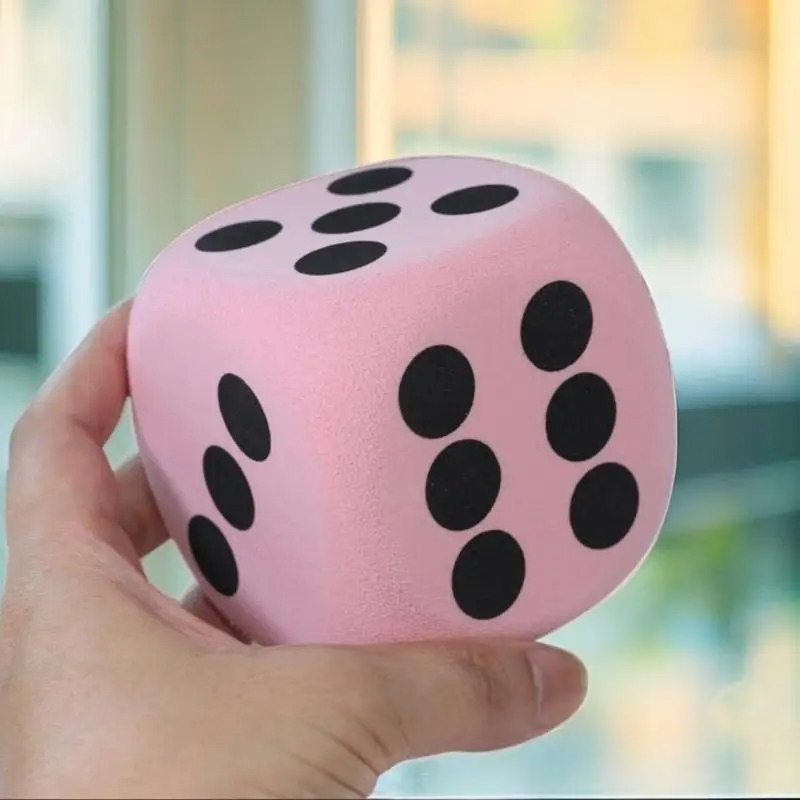 1/2Pcs 80mm Large Foam Dot Dic - огляд і ціна Board Game Dots