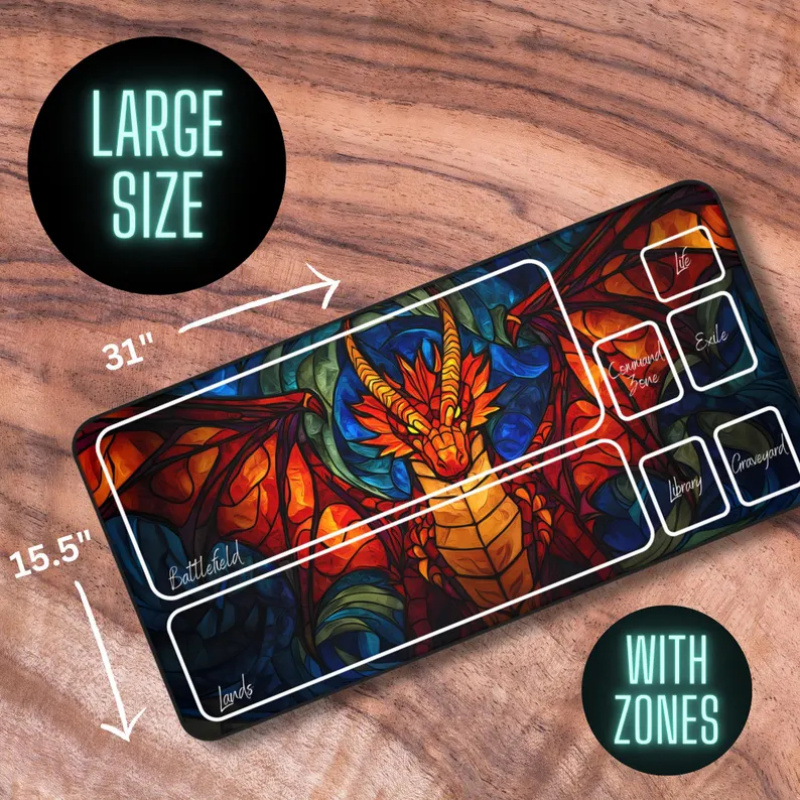 VIKAMA Magic: The Gathering Pl - огляд і ціна Play Mat Neoprene