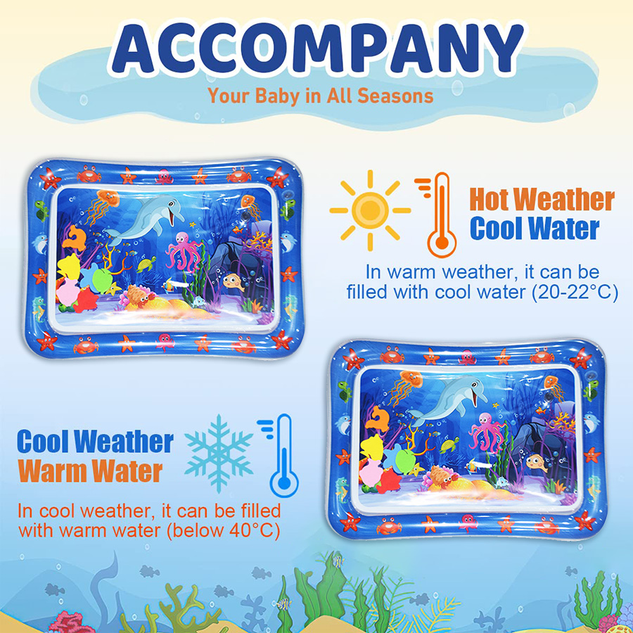 Baby Water Play Mat Inflatable - огляд і ціна Play Mat Neoprene