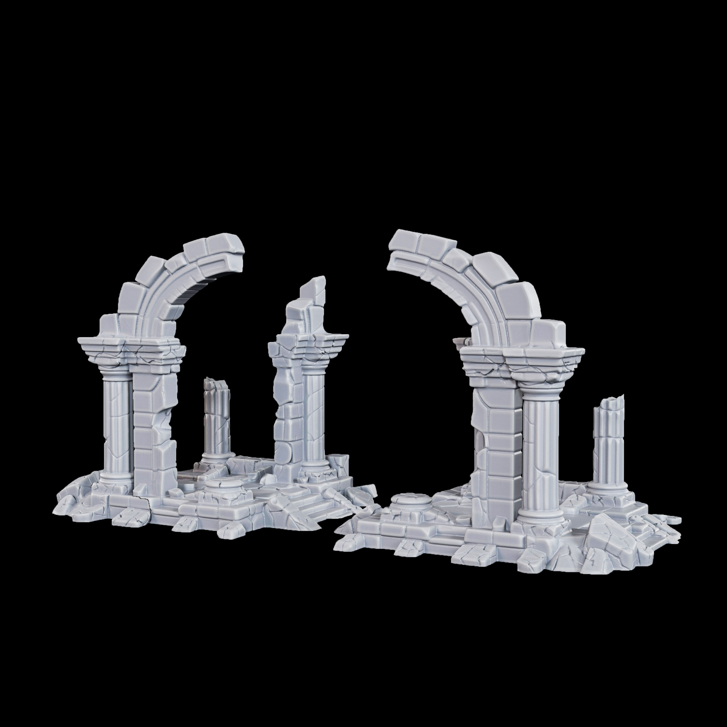 25mm Medieval Ruined Shrine Pl - огляд і ціна Board Game Roleplay