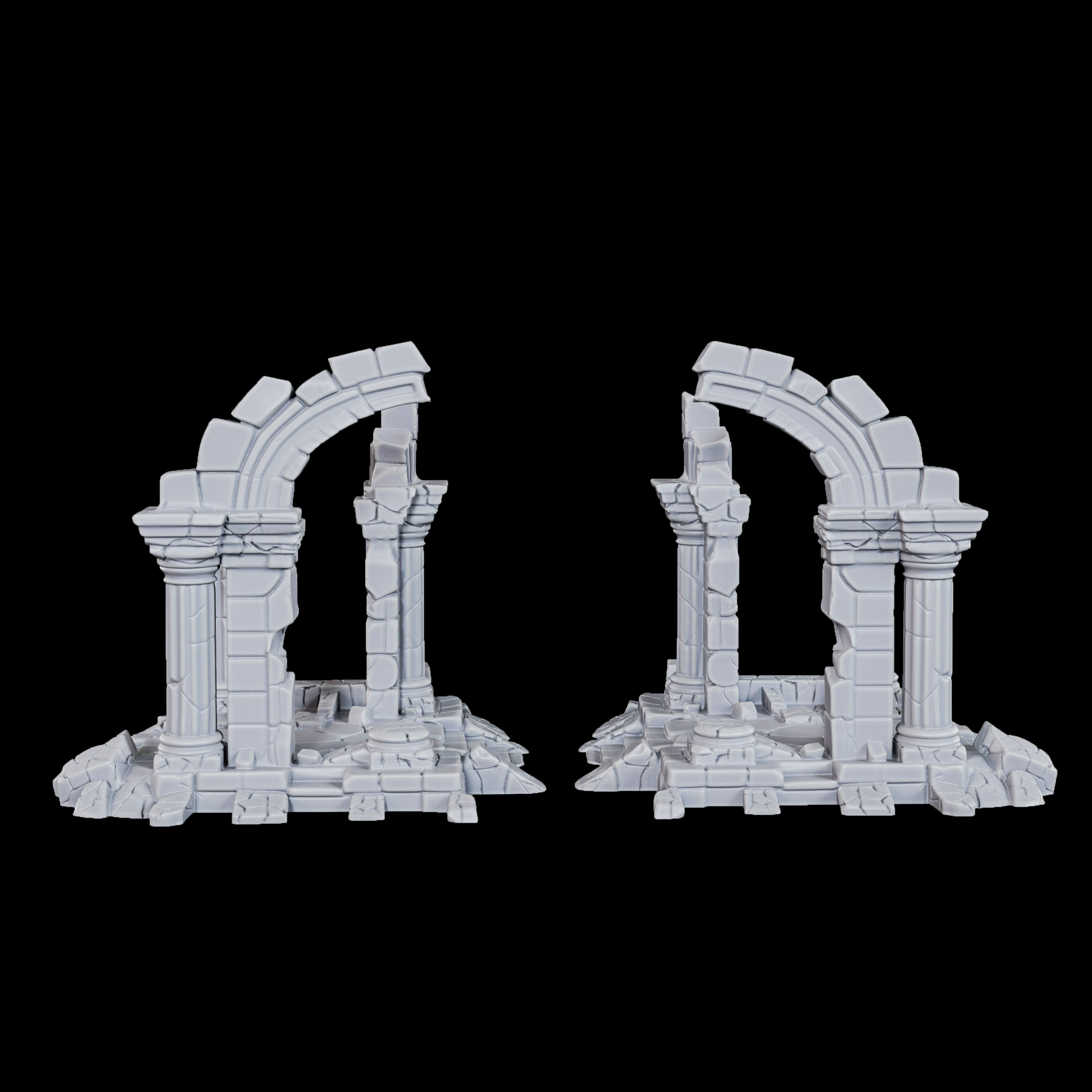 25mm Medieval Ruined Shrine Pl - огляд і ціна Board Game Roleplay