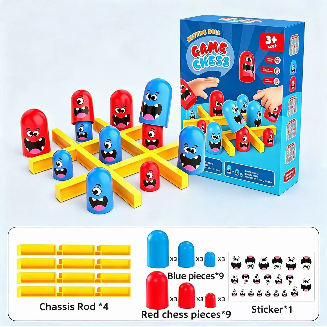 Tic-Tac-Toe Eat-and-Be-Sized S - огляд і ціна Board Game For 6 Years Old