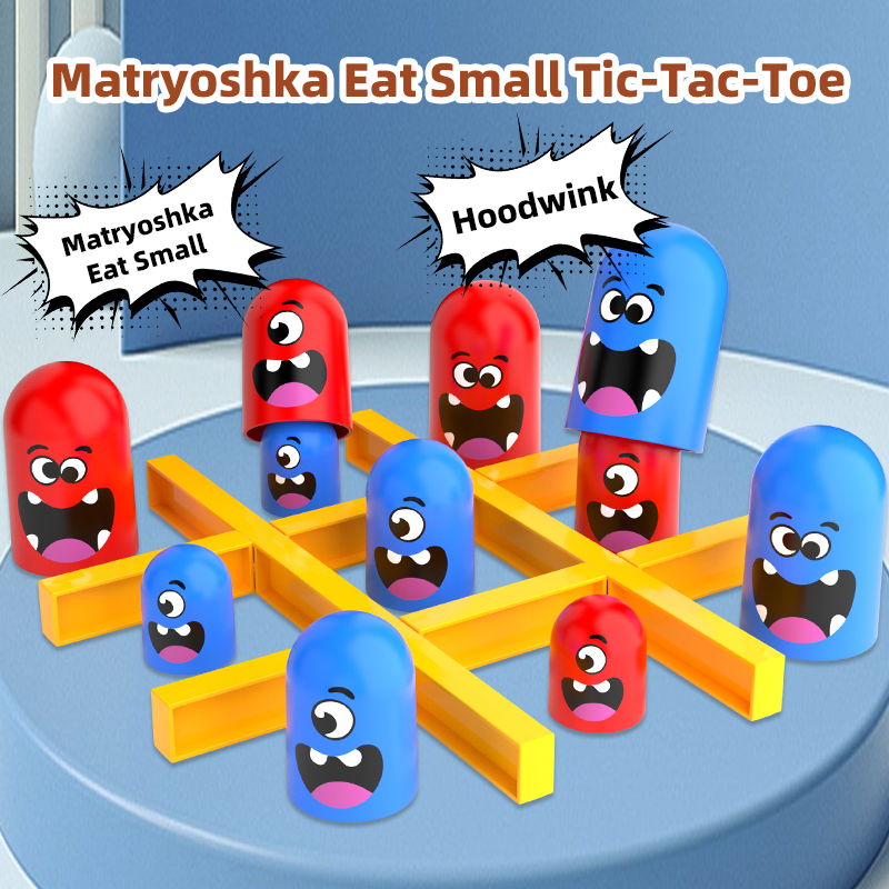 Tic-Tac-Toe Eat-and-Be-Sized S - огляд і ціна Board Game For 6 Years Old