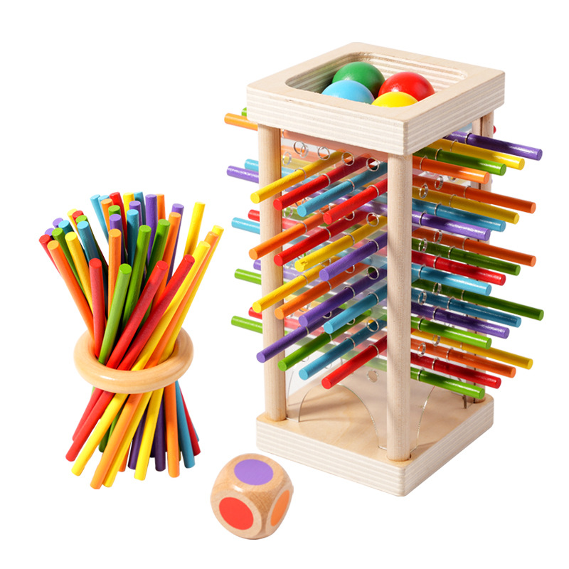 Educational Toy - Desktop Dice - огляд і ціна Dice Tower Wooden